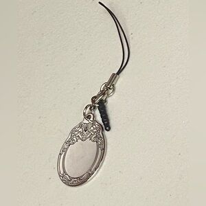 Loot Anime silver metal haunted mirror hanging for phone